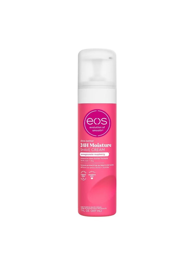 EOS SHAVE CREAM - (PUMP) Pomegranate Raspberry 7 oz